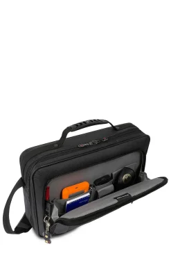 SWISSGEAR Wenger Insight 16 Inch Single Gusset Computer Case - Black><noscript><img width=