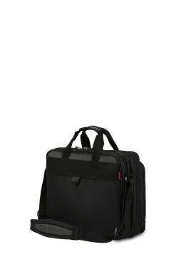 SWISSGEAR Wenger Legacy 16 Inch Double Gusset Computer Case - Black/Gray><noscript><img width=