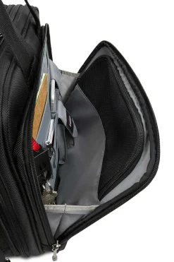 SWISSGEAR Wenger Legacy 16 Inch Double Gusset Computer Case - Black/Gray><noscript><img width=