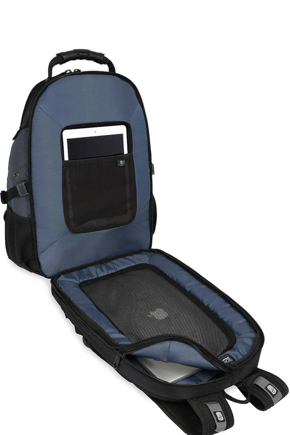 SWISSGEAR Wenger Legend Scansmart Laptop Backpack - Black/Gray> Best Sellers