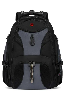 SWISSGEAR Wenger Legend Scansmart Laptop Backpack - Black/Gray><noscript><img width=