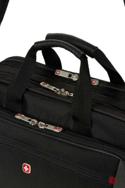 SWISSGEAR Wenger Mainframe 16 Inch Laptop Briefcase - Black><noscript><img width=