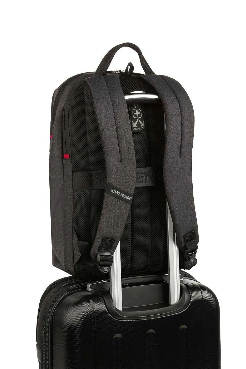 SWISSGEAR Wenger Mx Light 16" Laptop Backpack - Charcoal Heather> Wenger Backpacks