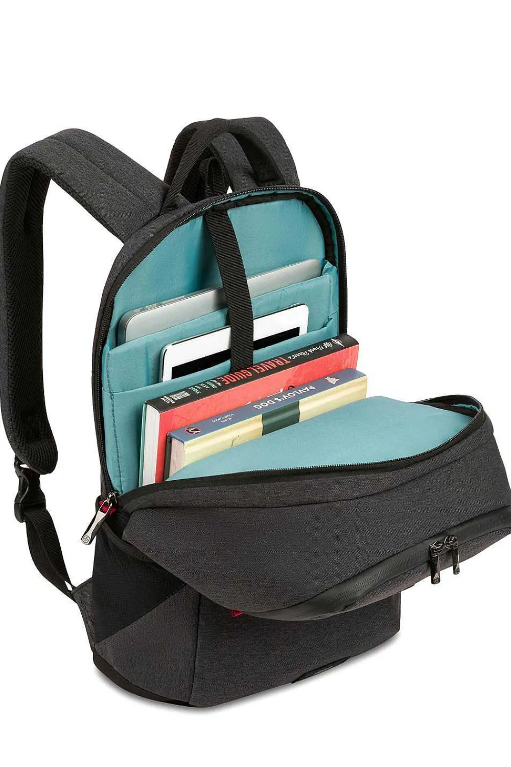 SWISSGEAR Wenger Mx Reload 14" Laptop Backpack - Charcoal Heather> Tablet Friendly