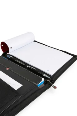 SWISSGEAR Wenger Objective Zippered Padfolio - Black><noscript><img width=