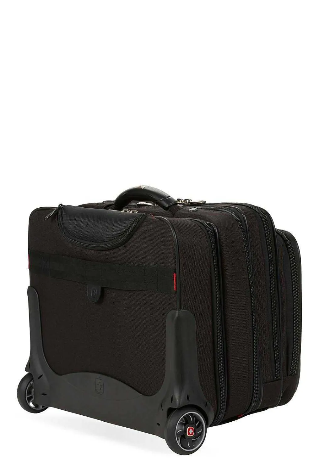 SWISSGEAR Wenger Patriot Wheeled Business Case With Removable Laptop Case - Black> Wenger Bags & Cases
