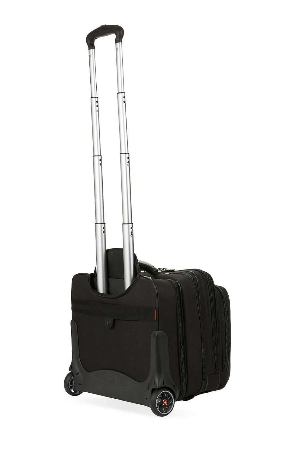SWISSGEAR Wenger Patriot Wheeled Business Case With Removable Laptop Case - Black> Business Cases