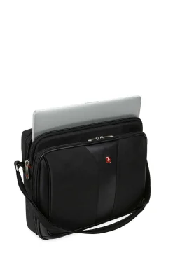 SWISSGEAR Wenger Patriot Wheeled Business Case With Removable Laptop Case - Black><noscript><img width=