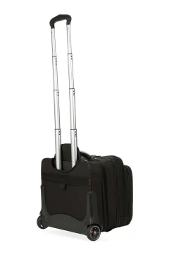 SWISSGEAR Wenger Patriot Wheeled Business Case With Removable Laptop Case - Black> Rolling Business Cases