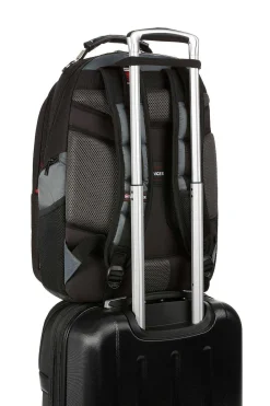 SWISSGEAR Wenger Pegasus 17 Inch Laptop Backpack - Black/Blue><noscript><img width=