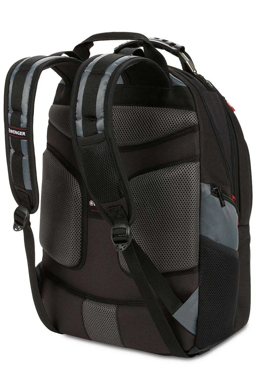 SWISSGEAR Wenger Pegasus 17 Inch Laptop Backpack - Black/Blue> Tablet Friendly