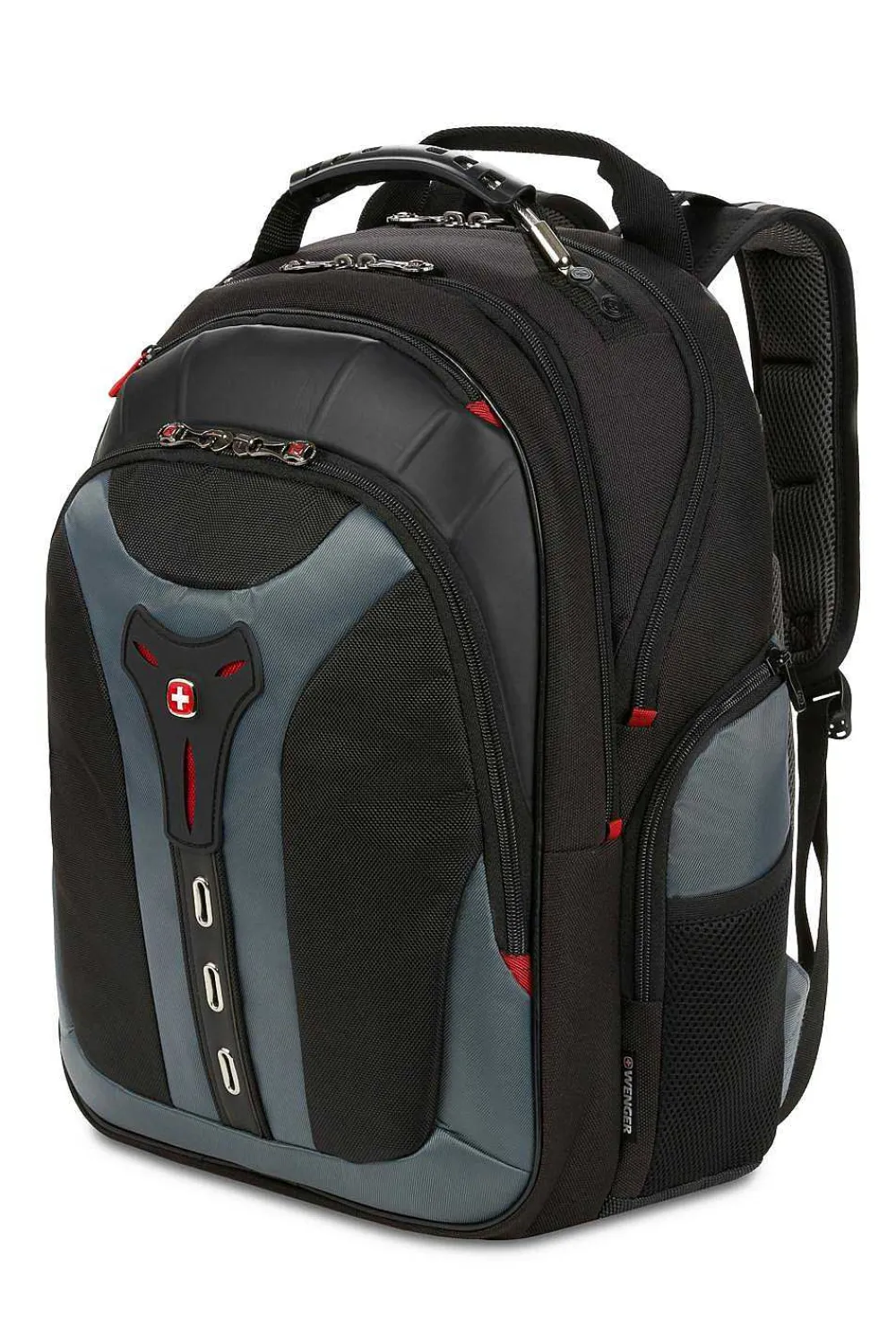 SWISSGEAR Wenger Pegasus 17 Inch Laptop Backpack - Black/Blue> Tablet Friendly