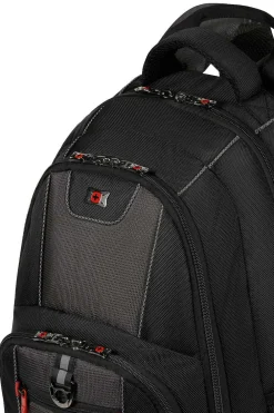 SWISSGEAR Wenger Pillar 16 Inch Laptop Backpack - Black/Gray><noscript><img width=
