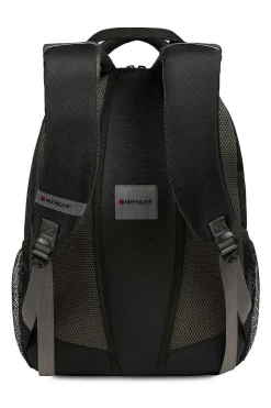 SWISSGEAR Wenger Pillar 16 Inch Laptop Backpack - Black/Gray><noscript><img width=