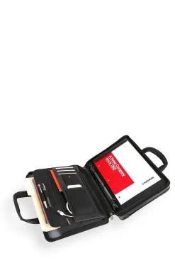 SWISSGEAR Wenger Proxy Zippered Laptop Presentation Padfolio - Black><noscript><img width=