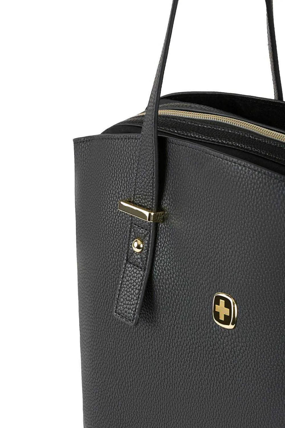 SWISSGEAR Wenger Rosaelli 14 Inch Laptop Tote - Black/Sky Blue> Business Cases