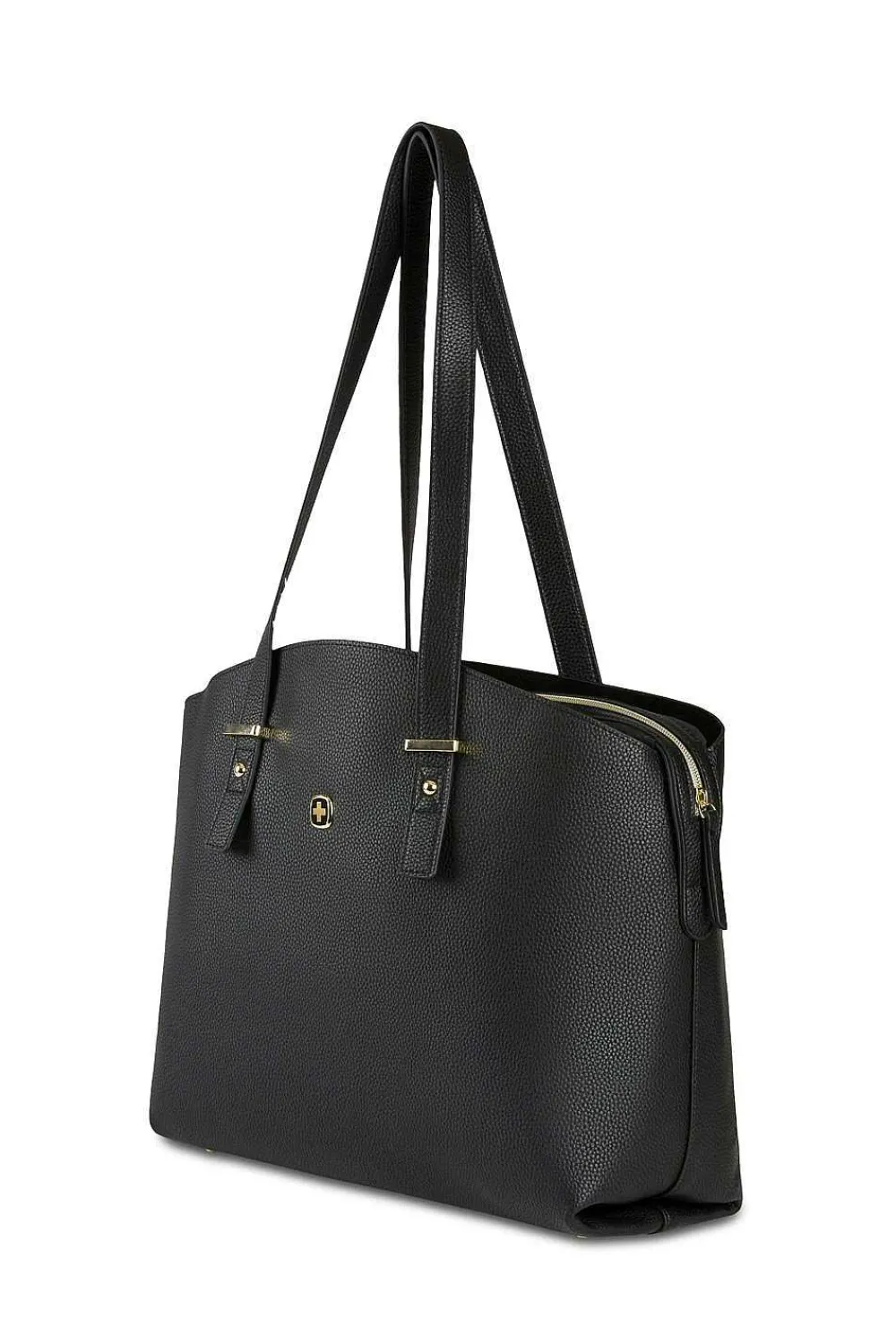 SWISSGEAR Wenger Rosaelli 14 Inch Laptop Tote - Black/Sky Blue> Wenger Bags & Cases