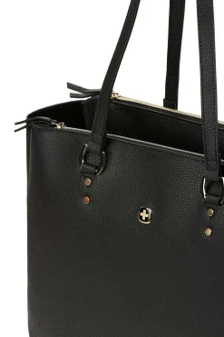 SWISSGEAR Wenger Rosalyn 14 Inch Laptop Tote - Black/Sky Blue><noscript><img width=