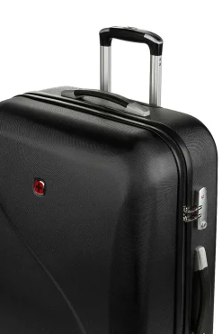 SWISSGEAR Wenger Rove 27 Inch Hardside Spinner Luggage - Black><noscript><img width=