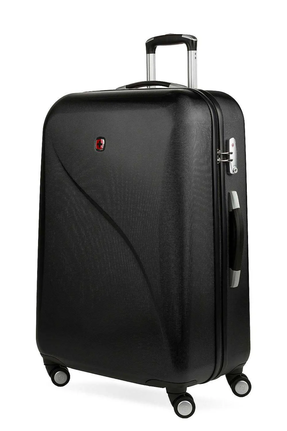 SWISSGEAR Wenger Rove 27 Inch Hardside Spinner Luggage - Black> Large Checked