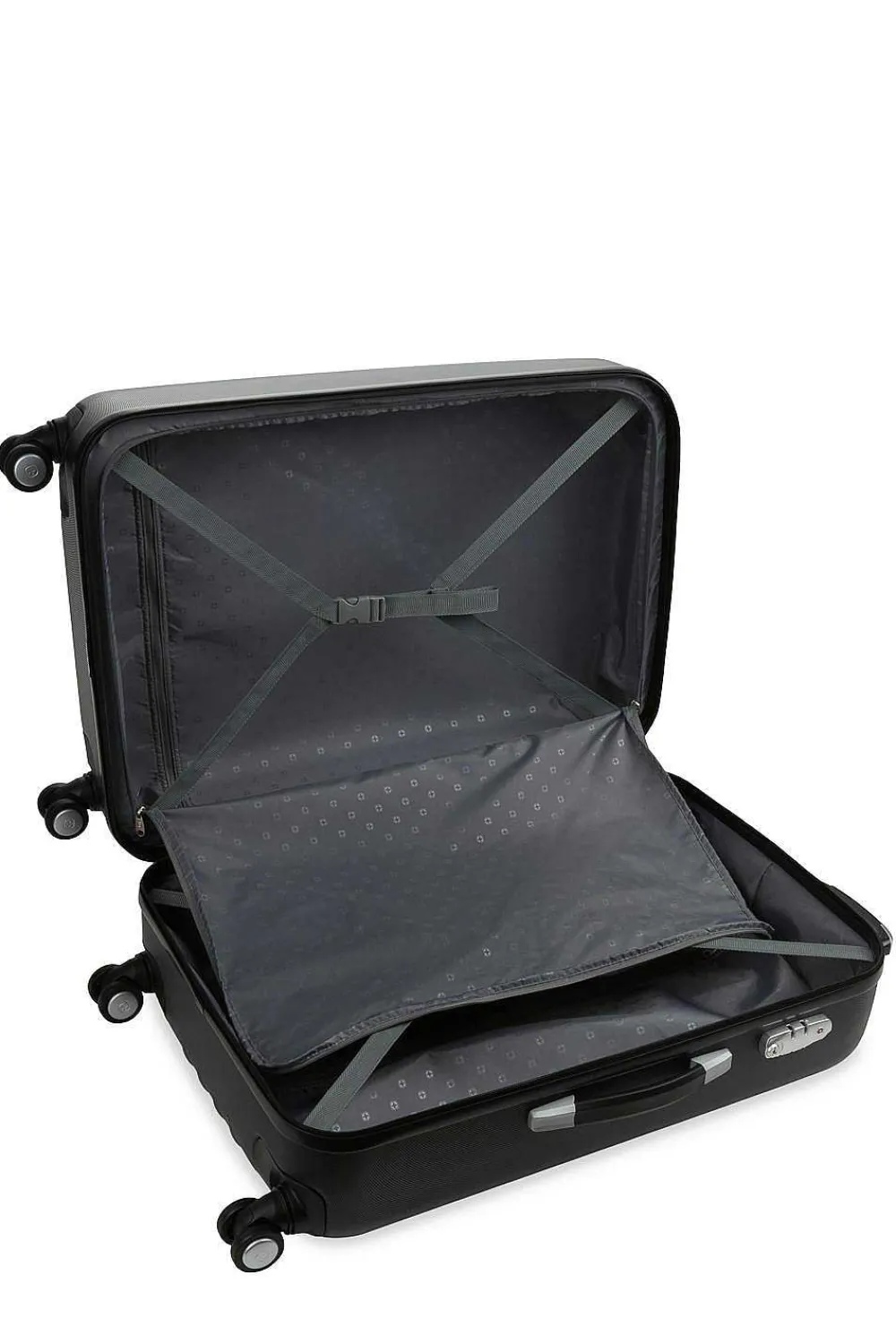 SWISSGEAR Wenger Rove 27 Inch Hardside Spinner Luggage - Black> Hardside