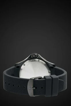 SWISSGEAR Wenger Seaforce Watch - Black With Black Dial And Black Silicone Strap><noscript><img width=