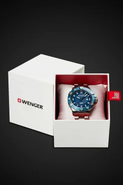 SWISSGEAR Wenger Seaforce Watch - Stainless Steel With Blue Dial And Stainless Steel Bracelet> New Arrivals