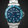 SWISSGEAR Wenger Seaforce Watch - Stainless Steel With Blue Dial And Stainless Steel Bracelet> Watches