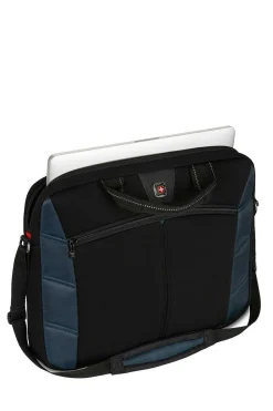 SWISSGEAR Wenger Sherpa 17 Inch Laptop Slimcase - Black/Blue><noscript><img width=
