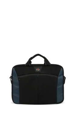 SWISSGEAR Wenger Sherpa 17 Inch Laptop Slimcase - Black/Blue><noscript><img width=