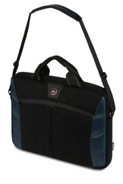 SWISSGEAR Wenger Sherpa 17 Inch Laptop Slimcase - Black/Blue><noscript><img width=