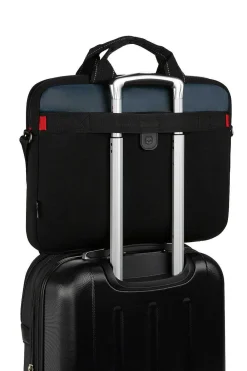 SWISSGEAR Wenger Sherpa 17 Inch Laptop Slimcase - Black/Blue><noscript><img width=