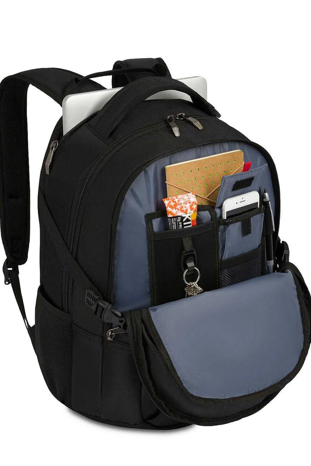 SWISSGEAR Wenger Sidebar 16" Laptop Backpack - Black> Wenger Backpacks