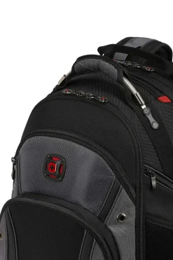 SWISSGEAR Wenger Synergy Pro 16 Inch Laptop Backpack - Black/Gray><noscript><img width=