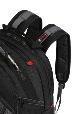 SWISSGEAR Wenger Synergy Pro 16 Inch Laptop Backpack - Black/Gray><noscript><img width=