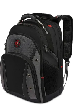 SWISSGEAR Wenger Synergy Pro 16 Inch Laptop Backpack - Black/Gray><noscript><img width=