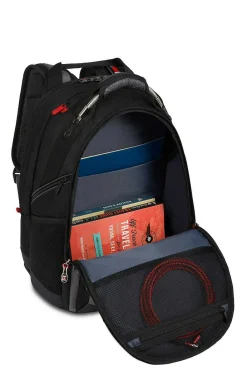 SWISSGEAR Wenger Synergy Pro 16 Inch Laptop Backpack - Black/Gray><noscript><img width=