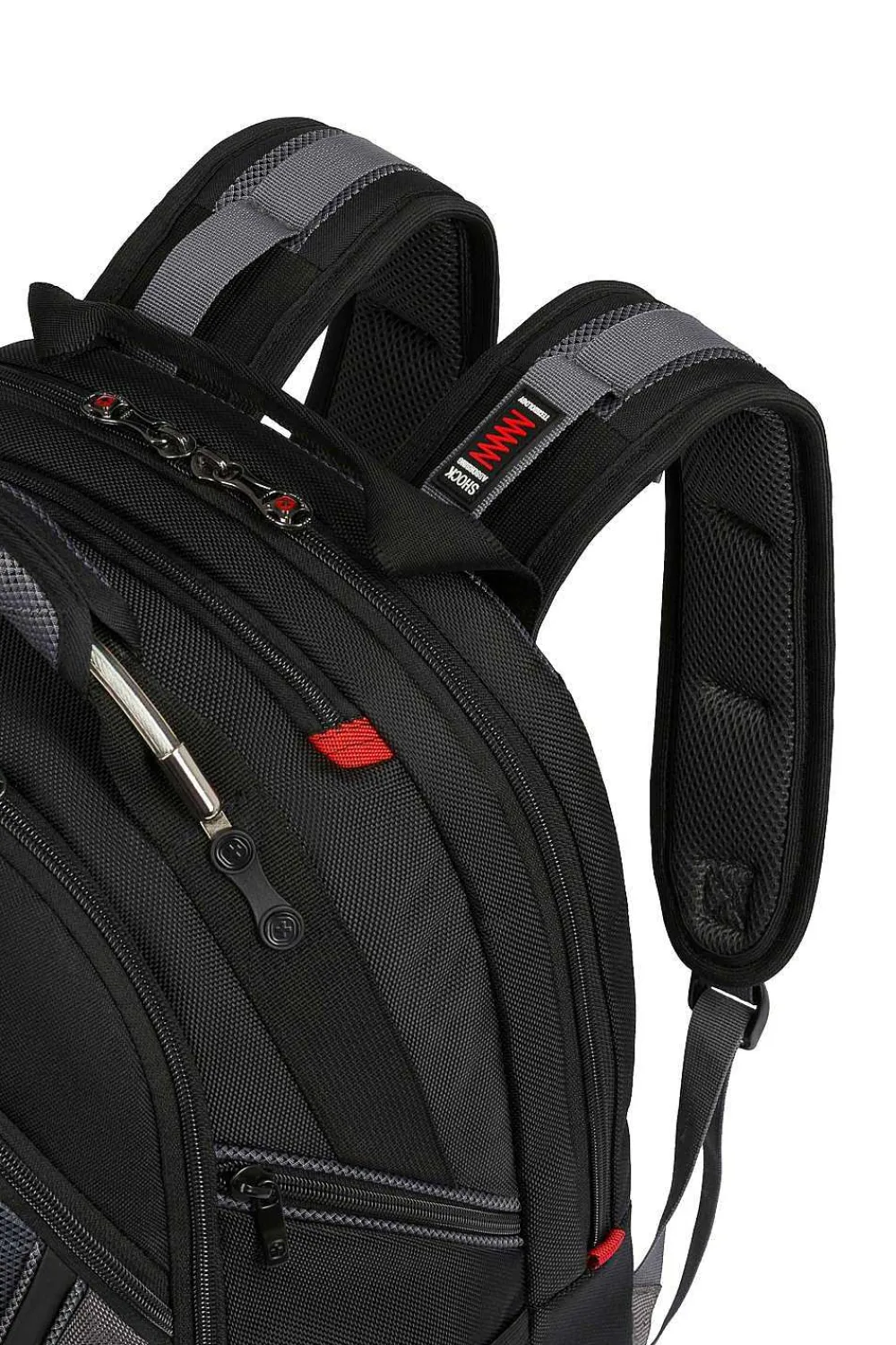 SWISSGEAR Wenger Synergy Pro 16 Inch Laptop Backpack - Black/Gray> Wenger Backpacks