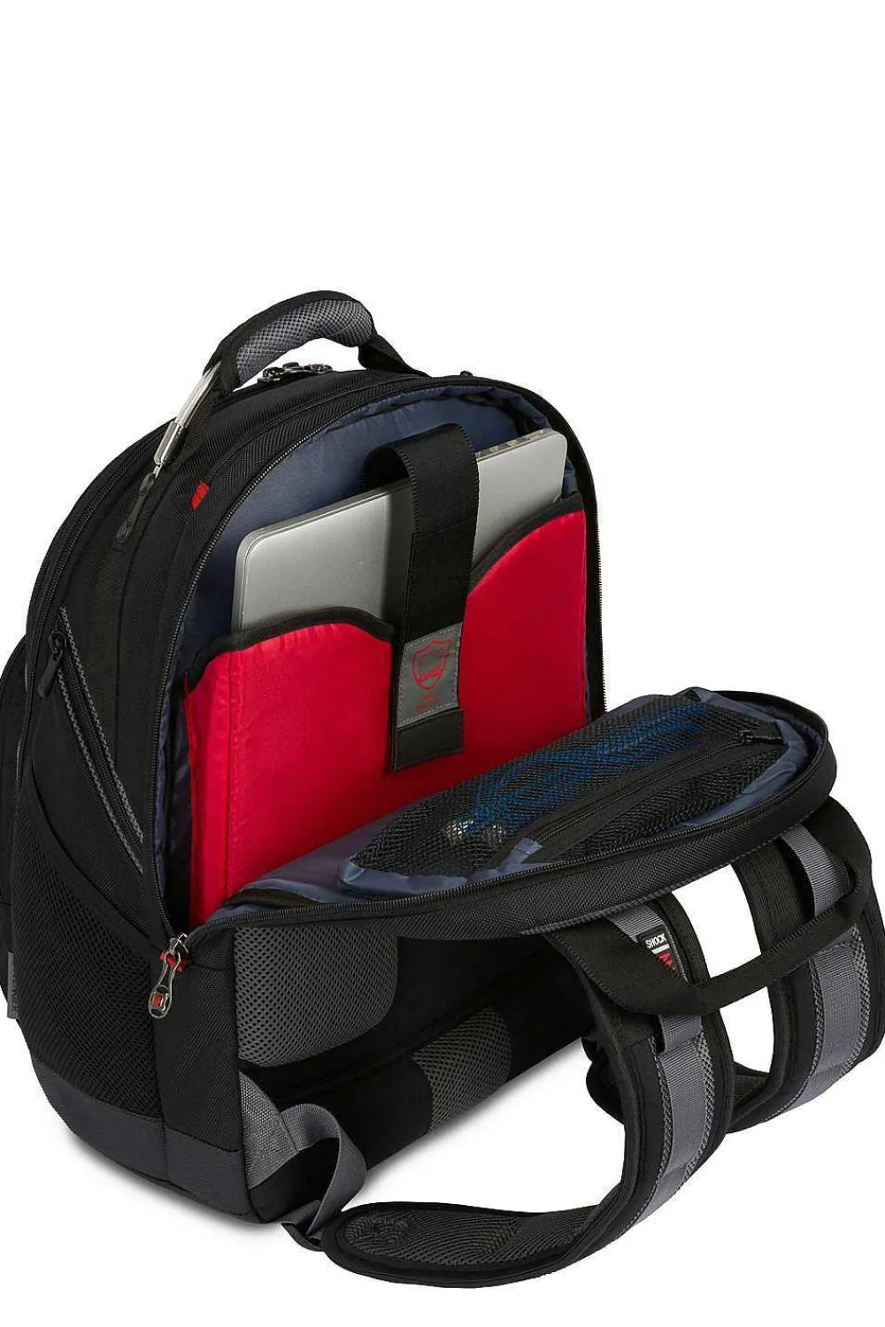 SWISSGEAR Wenger Synergy Pro 16 Inch Laptop Backpack - Black/Gray> Wenger Backpacks