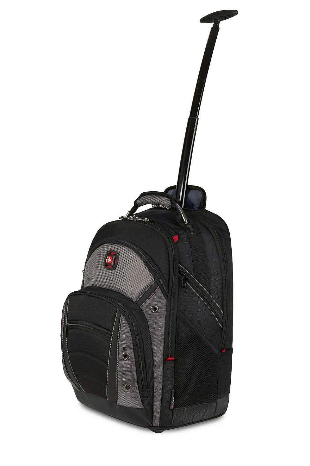 SWISSGEAR Wenger Synergy Wheeled 16 Inch Laptop Backpack - Black/Gray> Wenger Backpacks