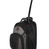 SWISSGEAR Wenger Synergy Wheeled 16 Inch Laptop Backpack - Black/Gray> Laptop Friendly