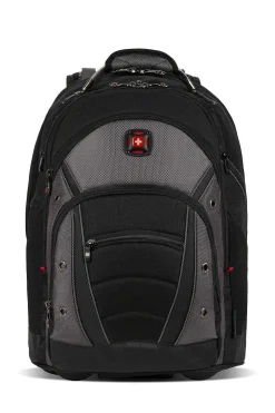 SWISSGEAR Wenger Synergy Wheeled 16 Inch Laptop Backpack - Black/Gray><noscript><img width=